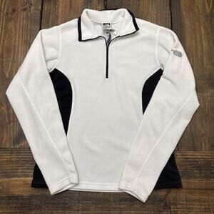 Vintage 90s The North Face‎ Quarter Zip Fleece Women’s Small, Polartech